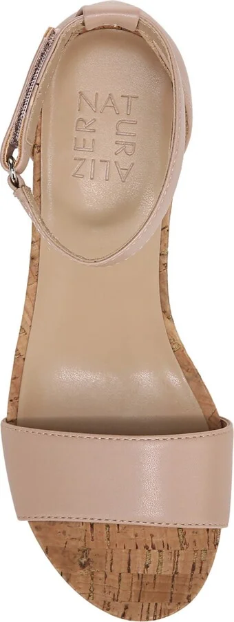 Areda Ankle Strap Wedge Sandal - Wide Width Available - Image 5