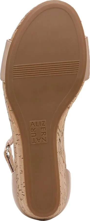 Areda Ankle Strap Wedge Sandal - Wide Width Available - Image 6