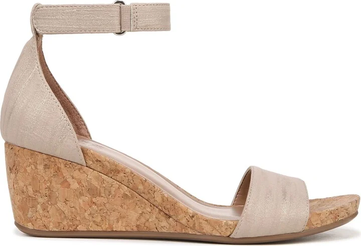 Areda Ankle Strap Wedge Sandal - Wide Width Available - Image 11