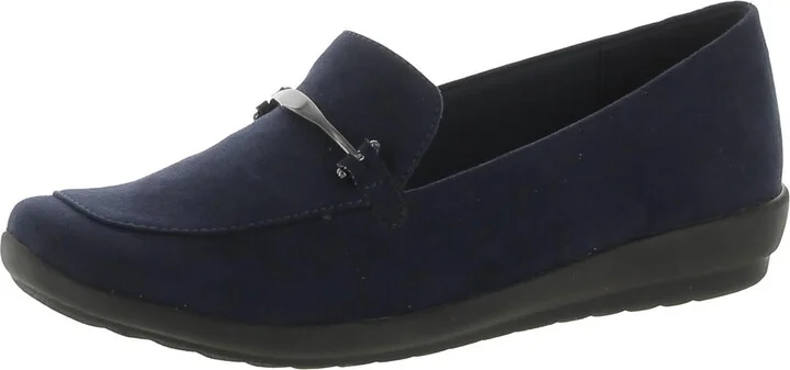 Arena 2 Womens Faux Leather Slip On Loafers