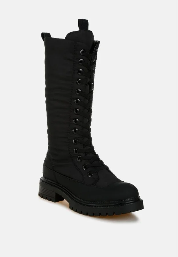 Argi Anti-Skid Lace-Up Combat Boots - Image 2
