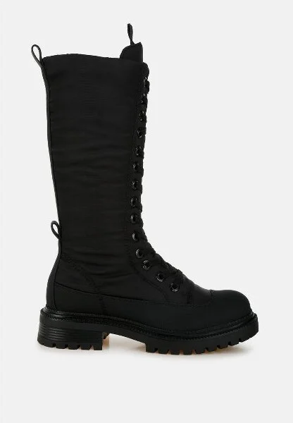 Argi Anti-Skid Lace-Up Combat Boots Women