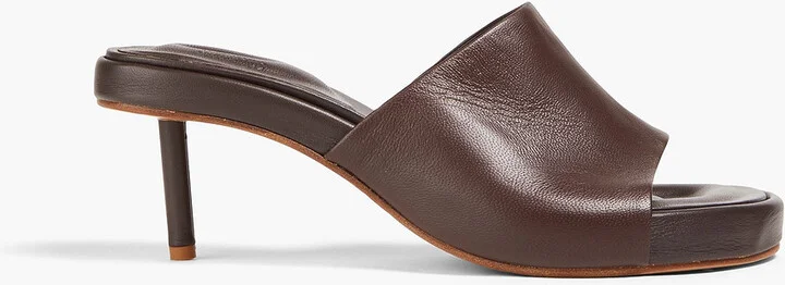 Argilla leather mules