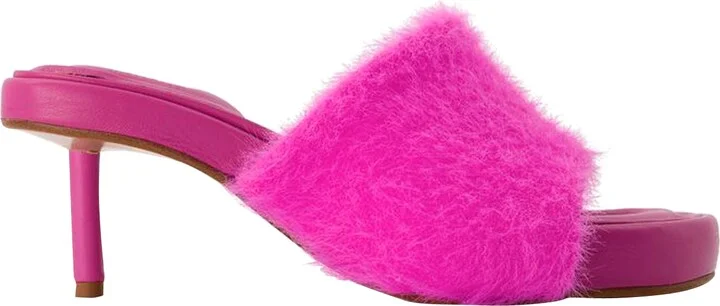 Argilla Mules in Pink Polyamide