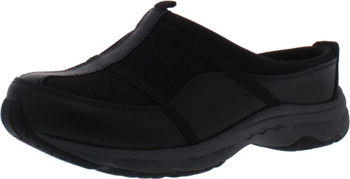 Argyle Womens Comfort Insole Slip On Mule Sneakers