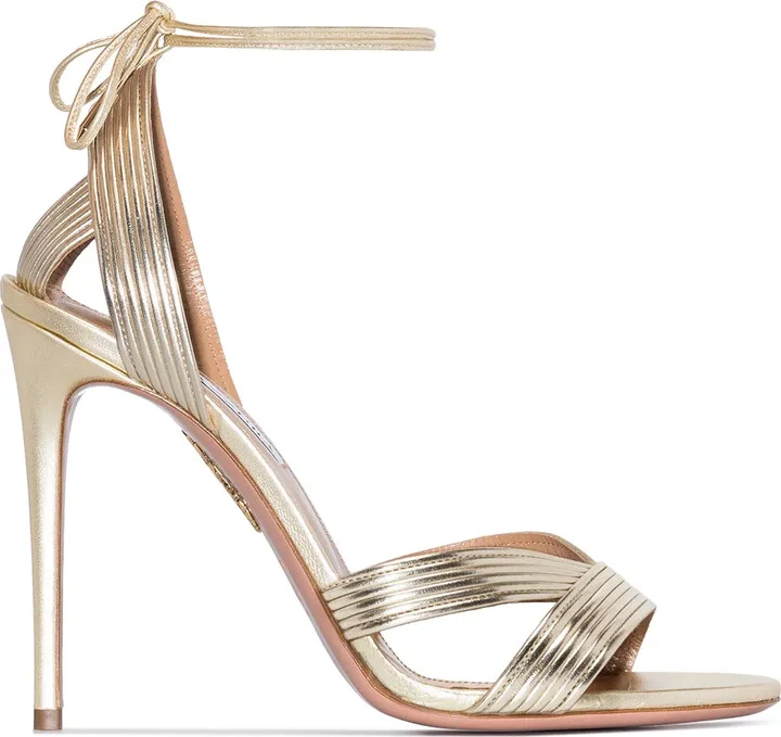 Ari 105mm leather sandals