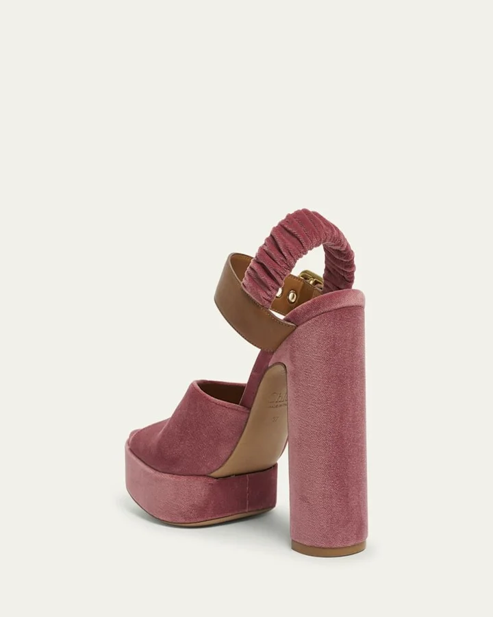 Aria Ankle-Strap Platform Sandals - Image 3