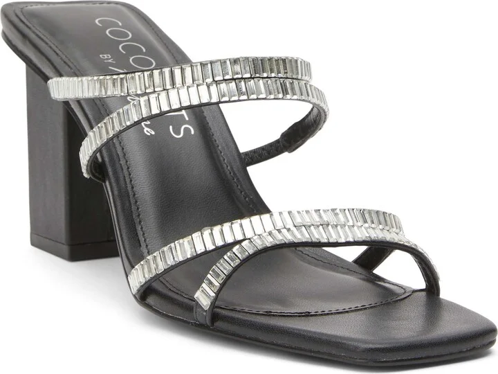 Aria Rhinestone Sandal