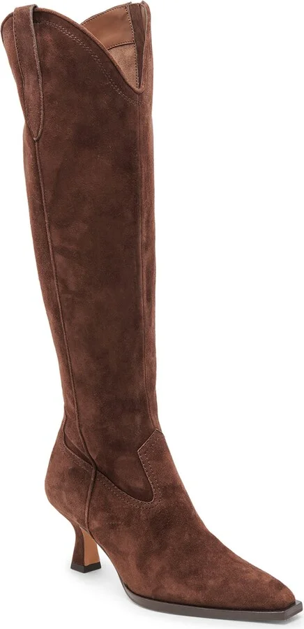 DARK BROWN SUEDE