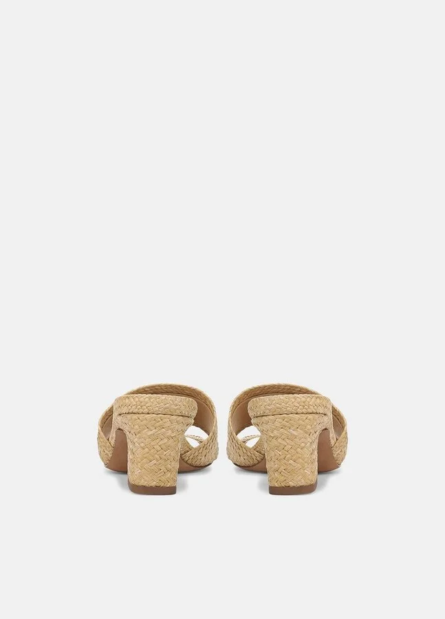 Ariana Raffia Heeled Sandal - Image 3