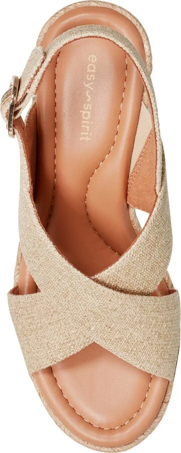 Ariane Espadrille Slingback Platform Wedge Sandal - Image 3