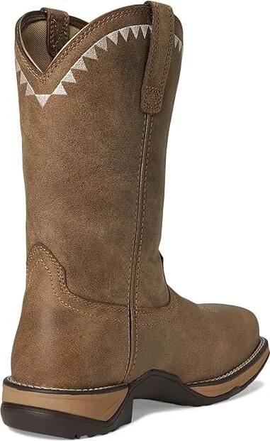 Ariat Anthem Deco Composite Toe Women's Work Boots Brown Bomber : 6 B - Medium, Leather - Image 5