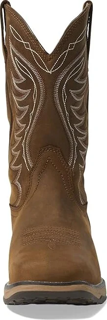 Ariat Anthem Waterproof Cowboy Women's Boots Distressed Brown : 6.5 B - Medium, Leather - Image 3