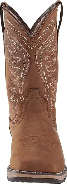Ariat Anthem Waterproof Cowboy Women's Boots Distressed Brown : 6.5 B - Medium, Leather - Image 6