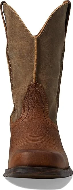 Ariat Ariat Rambler Cowboy Boots Earth W/ Brown Bomber : 7 D - Medium, Leather - Image 3