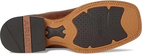 Ariat Baxter Cowboy Boots Dark Tan : 9.5 M, Leather - Image 3
