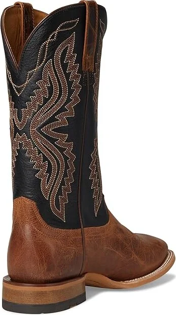 Ariat Baxter Cowboy Boots Dark Tan : 9.5 M, Leather - Image 4