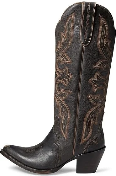 Ariat Belinda StretchFit Western Boot Women's Shoes Beduino Black : 5.5 B - Medium, Leather - Image 6