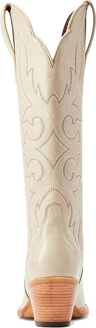 Ariat Belinda StretchFit Western Boot Women's Shoes Bone : 6 B - Medium, Leather - Image 4