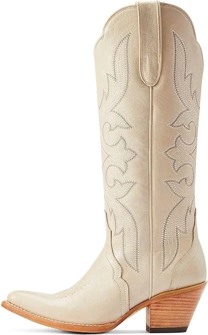 Ariat Belinda StretchFit Western Boot Women's Shoes Bone : 6 B - Medium, Leather - Image 5