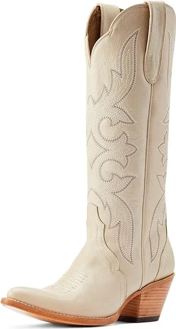 Ariat Belinda StretchFit Western Boot Women's Shoes Bone : 6 B - Medium, Leather