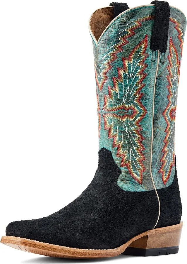 Black Roughout/Roaring Turquoise