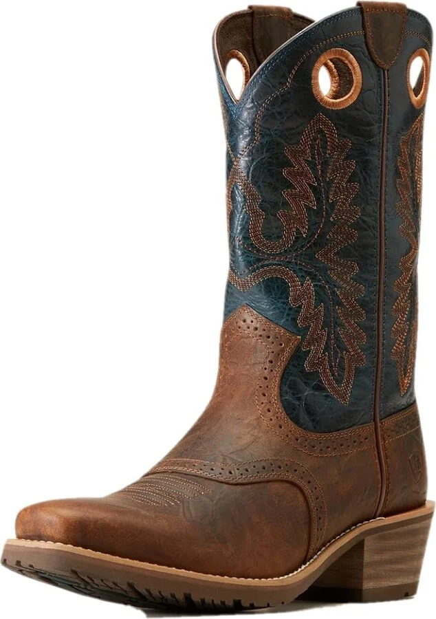 Fiery Brown Crunch/Western Blue