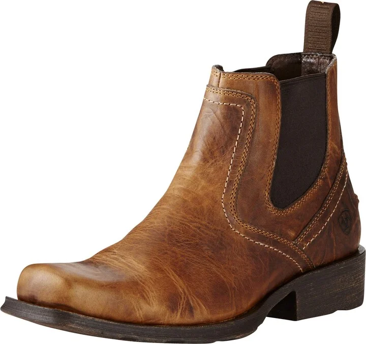 ARIAT BMVY9 Mens Midtown Rambler Boot Barn Brown 9