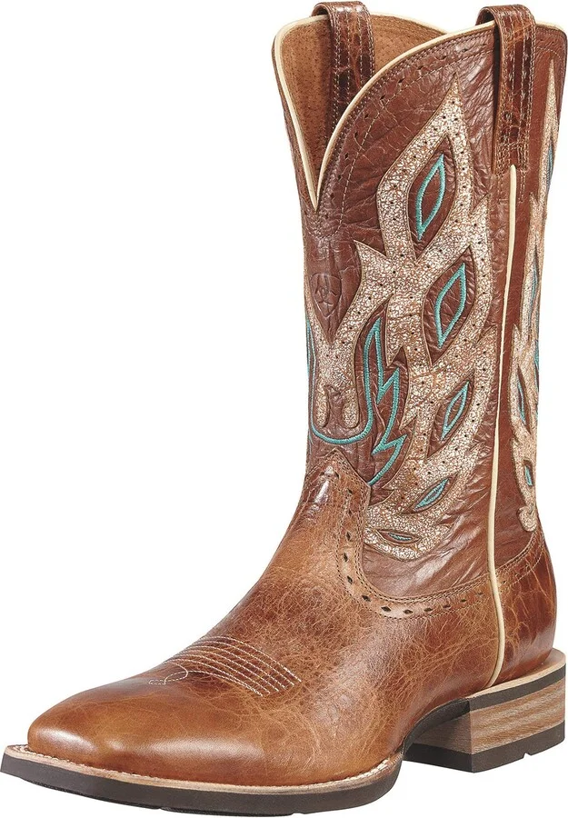 ARIAT BMVY9 Mens Nighthawk Western Boot Beasty Brown 7 Wide