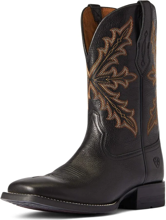 ARIAT BMVY9 Mens Qualifier Western Boot Night Sky 12 Wide