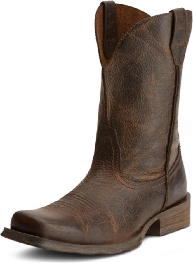 ARIAT BMVY9 Mens Rambler Western Boot Wicker 7