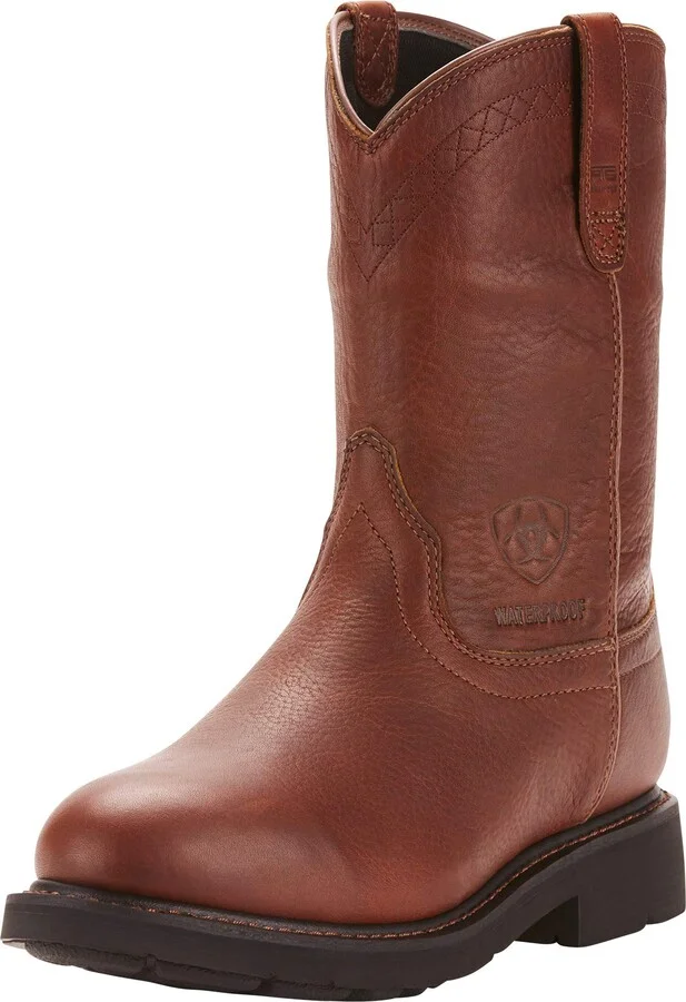 ARIAT BMVY9 Mens Sierra Waterproof Work Boot Sunshine 10