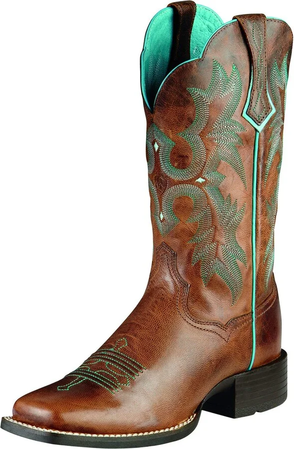 ARIAT BMVY9 Mens Tombstone Western Boot Sassy Brown/Sassy Brown 12