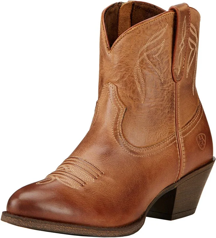 ARIAT BMVY9 Womens Darlin Western Boot Burnt Sugar 9.5 Wide