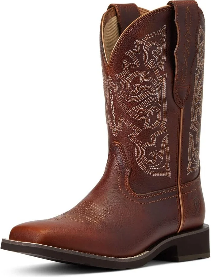 ARIAT BMVY9 Womens Delilah StretchFit Western Boot Spiced Cider 6
