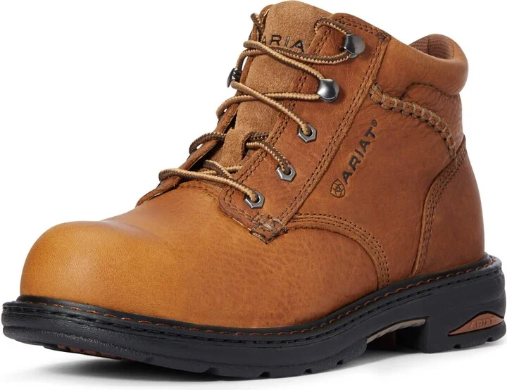ARIAT BMVY9 Womens Macey Composite Toe Work Boot Dark Peanut 8.5