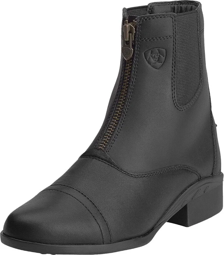 ARIAT BMVY9 Womens Scout Zip Paddock Boot Black 6.5