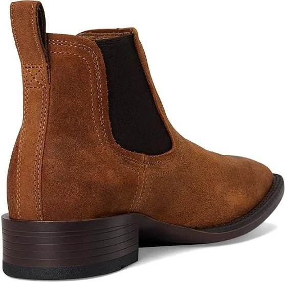 Ariat Booker Ultra Western Boots Men's Shoes Bar Top Brown : 7 EE - Wide, Leather - Image 4