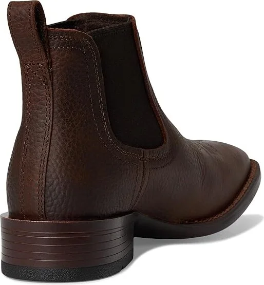 Ariat Booker Ultra Western Boots Men's Shoes Brown Oiled Rowdy : 7 D - Medium, Leather - Image 4