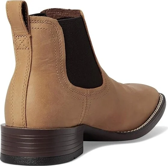 Ariat Booker Ultra Western Boots Men's Shoes Charro Tan : 7 D - Medium, Leather - Image 4