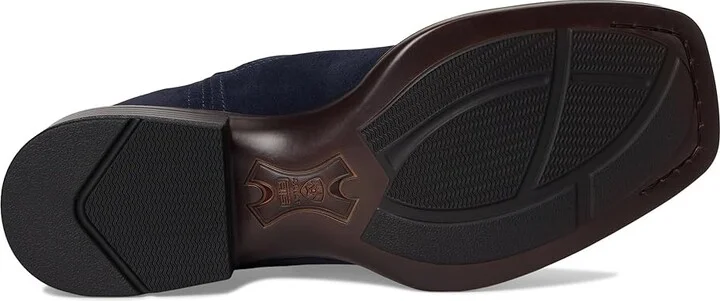 Ariat Booker Ultra Western Boots Men's Shoes Navy Suede : 9 D - Medium, Leather - Image 3