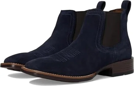 Navy Suede