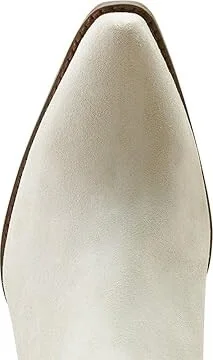 Ariat Bradley Western Boots Women's Shoes Cloud White Suede : 6.5 B - Medium, Leather - Image 2