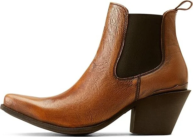 Ariat Bradley Western Boots Women's Shoes Copper Mountain : 5.5 B - Medium, Leather - Image 4