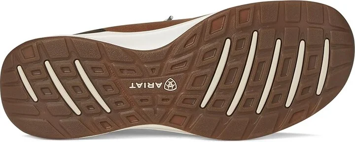Ariat Buckeye Waterproof Shoes Men's Work Lace-up Boots Sunset Wheat/Dark Coffee : 8 D - Medium, Leather - Image 3