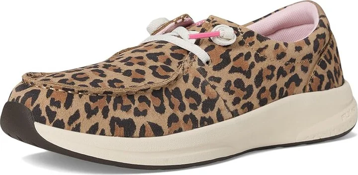 Ariat Buckeye Women's Shoes Cheetah : 8 B - Medium, Leather - Image 5