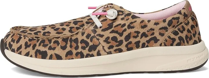Ariat Buckeye Women's Shoes Cheetah : 8 B - Medium, Leather - Image 6