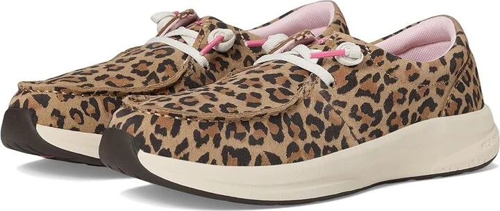 Ariat Buckeye Women's Shoes Cheetah : 8 B - Medium, Leather