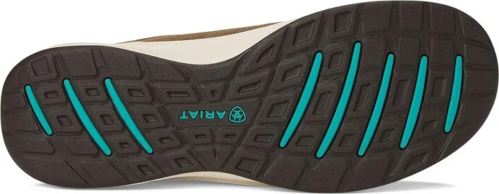 Ariat Buckeye Women's Shoes Honey Bear/Turquoise Westbound : 8.5 B - Medium, Leather - Image 3