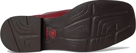 Ariat Callie Western Women's Boots Cowboy Women's Boots Cherry Red : 9 B - Medium, Leather - Image 3